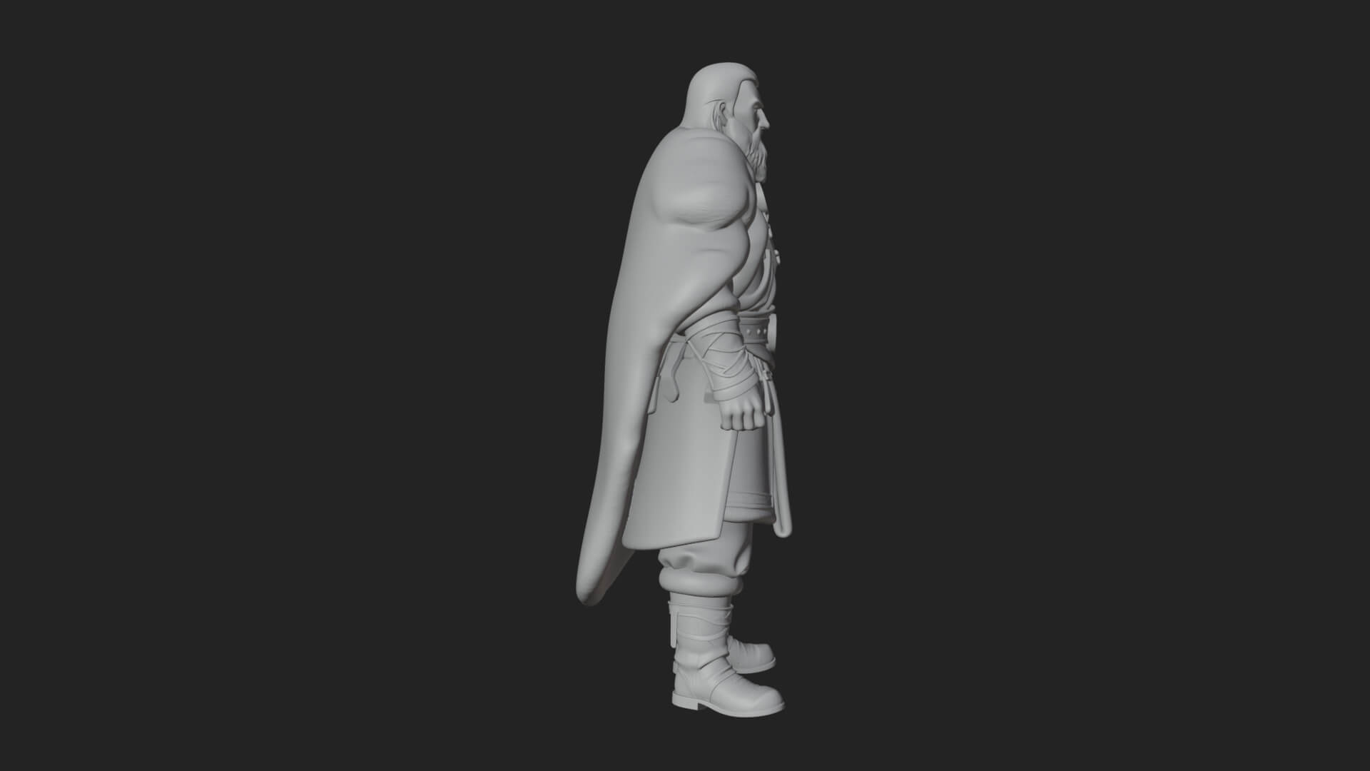 Viking Warrior Statue Design 10 3D Print Model 3D Model