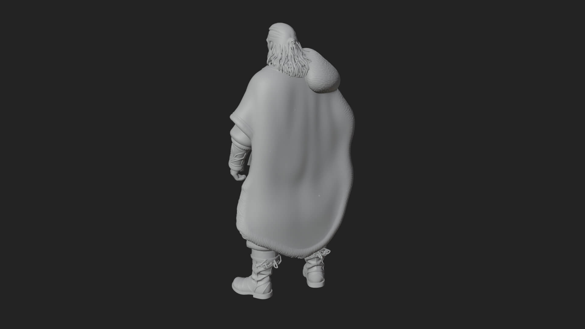 Viking Warrior Statue Design 11 3D Print Model 3D Model