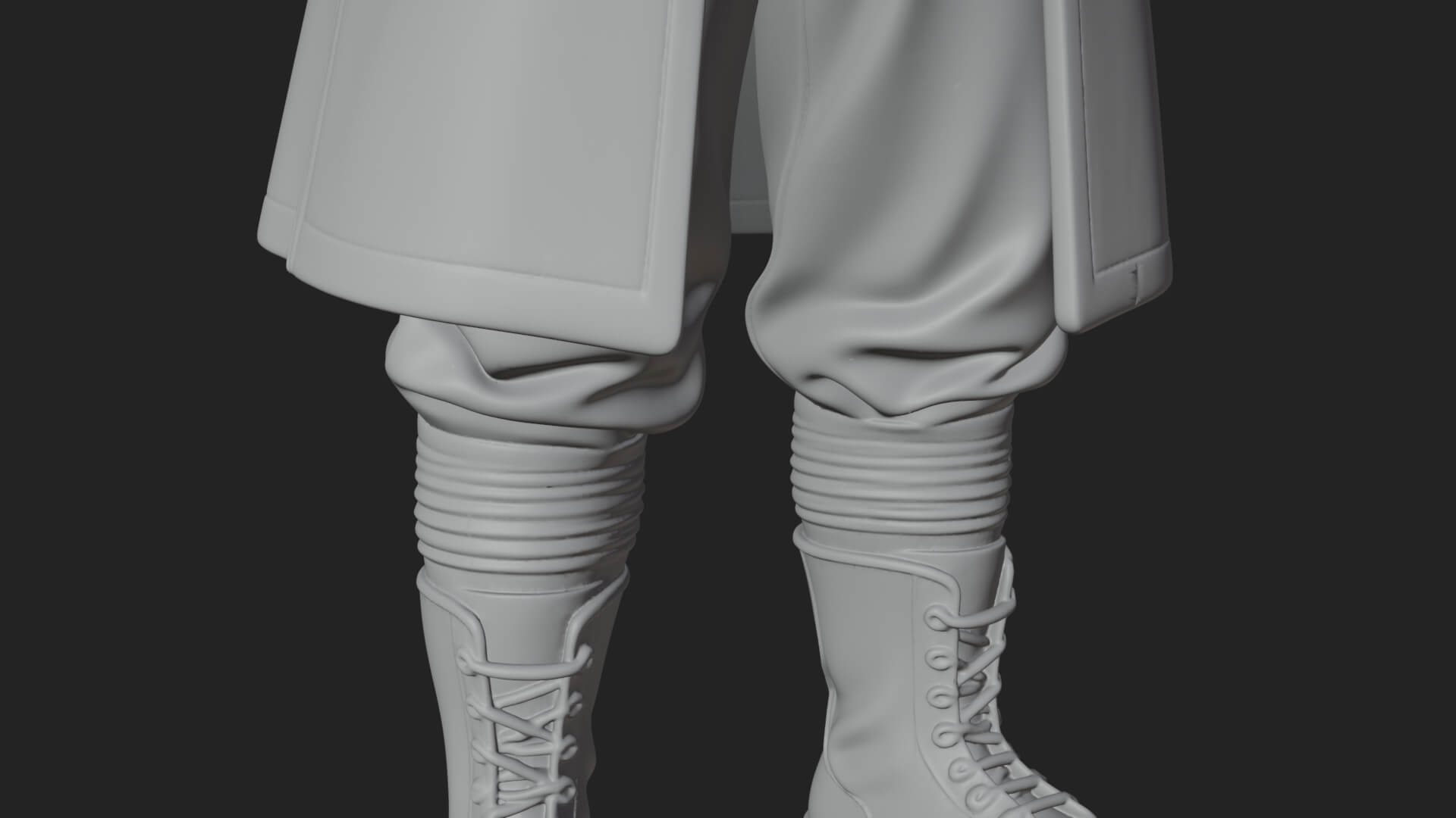 Vintage Soldier Statue Design 11 3D Print Model 3D Model