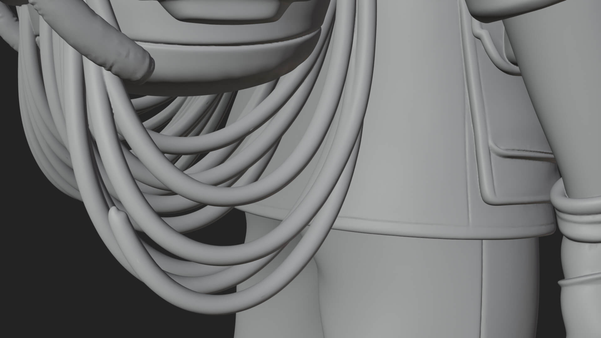 Vintage Soldier Statue Design 14 3D Print Model 3D Model
