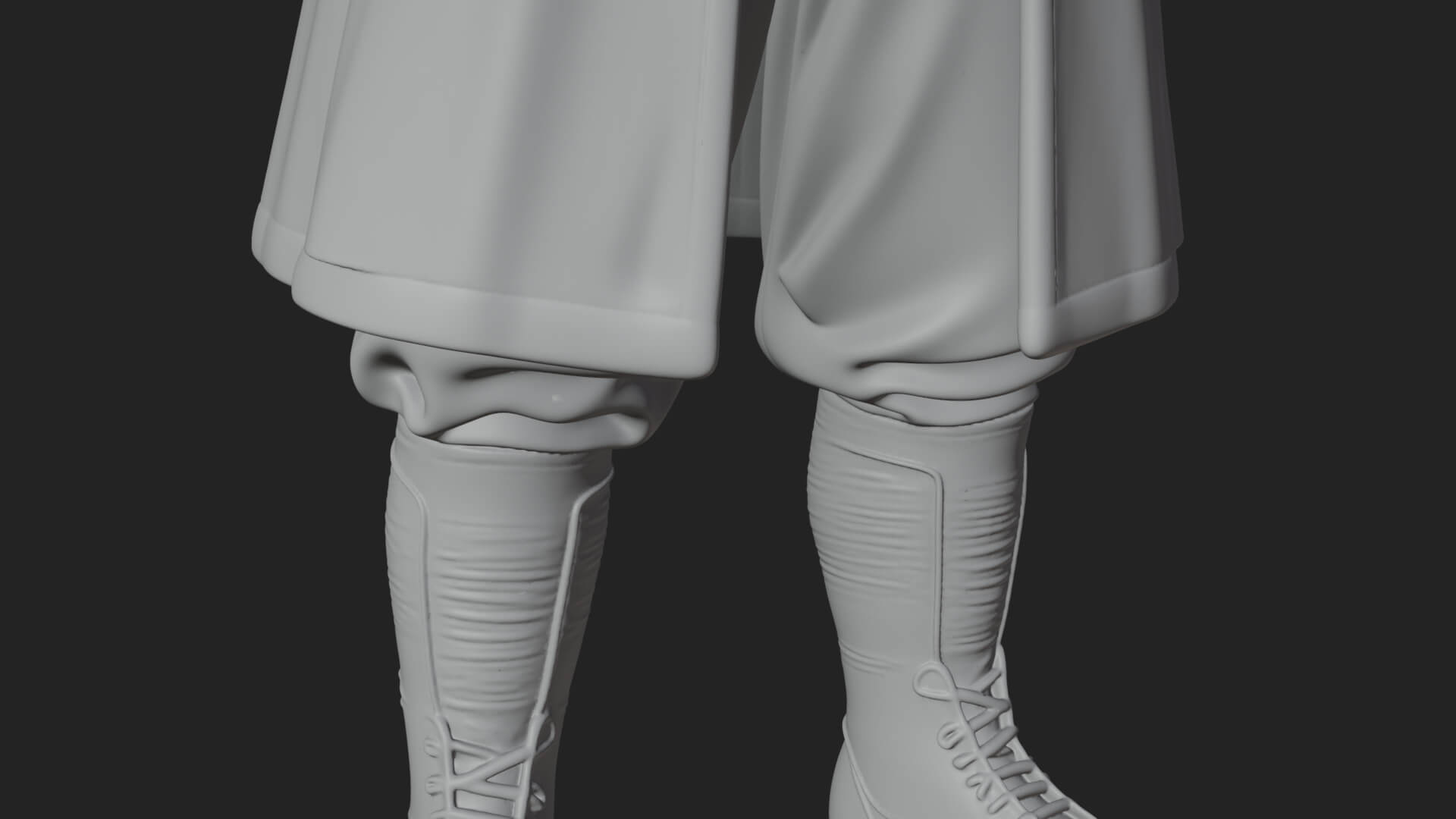 Vintage Soldier Statue Design 32 3D Print Model 3D Model
