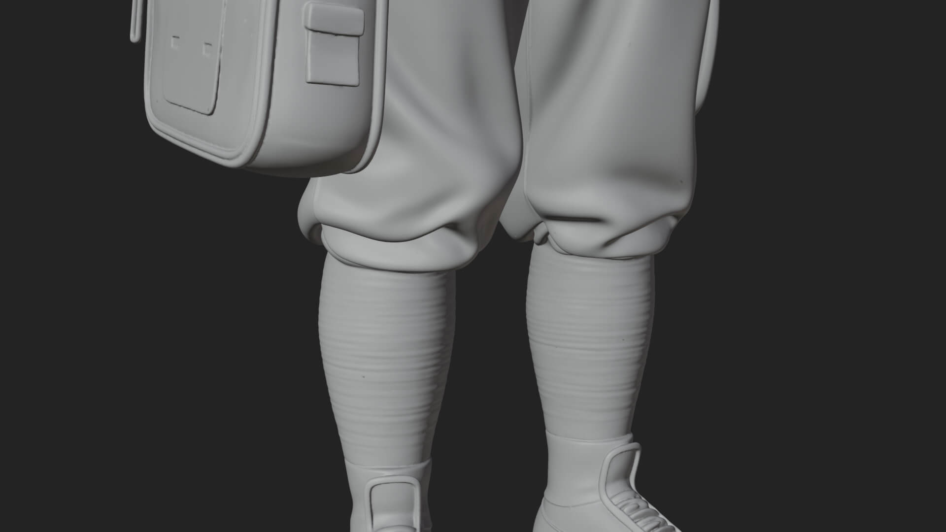 Vintage Soldier Statue Design 34 3D Print Model 3D Model