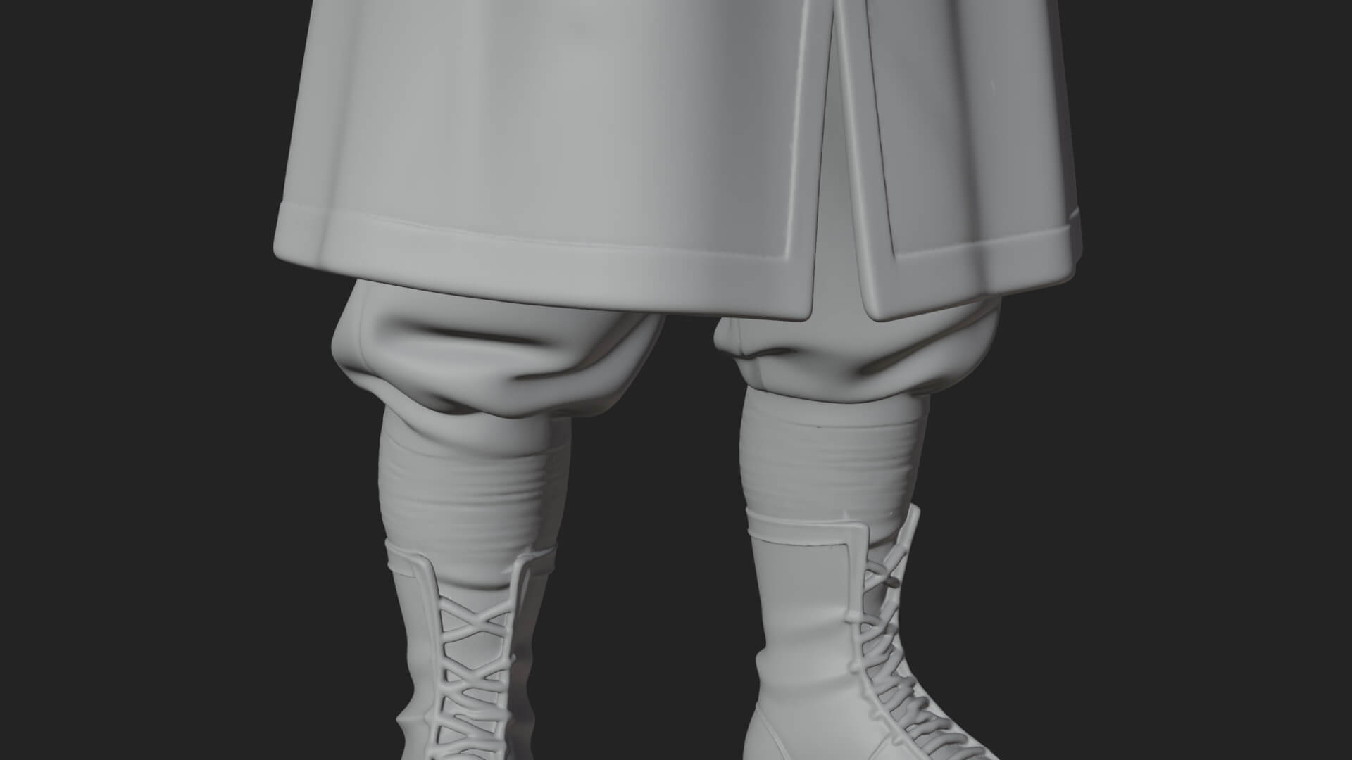 Vintage Soldier Statue Design 9 3D Print Model 3D Model