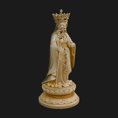Virgin Mary Statue Design 1 3D Print Model