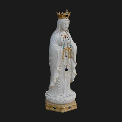 Virgin Mary Statue Design 13 3D Print Model
