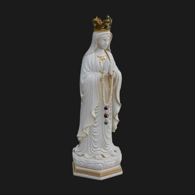 Virgin Mary Statue Design 7 3D Print Model
