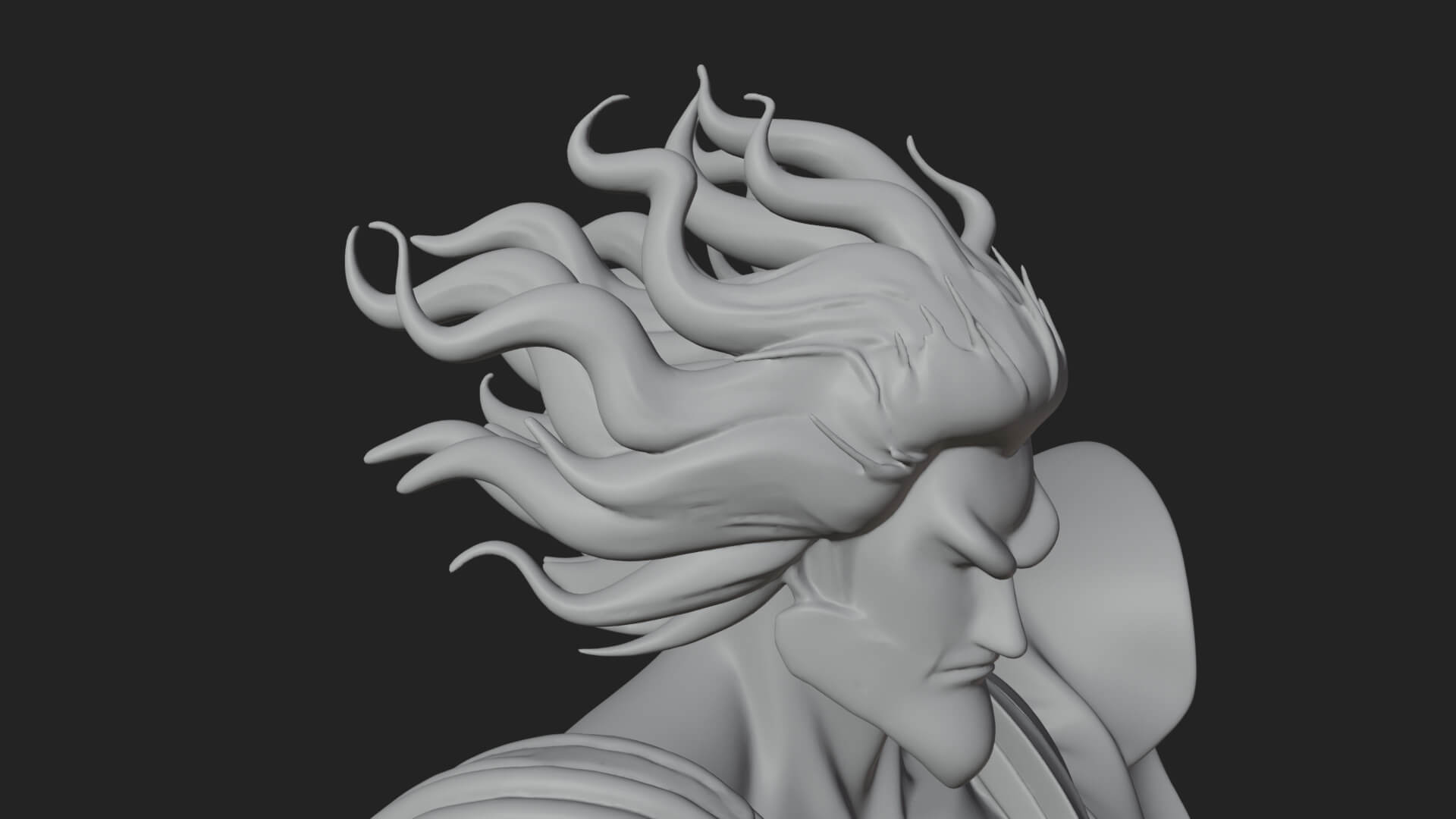 Wanderer with Sack Statue Design 1 3D Print Model 3D Model