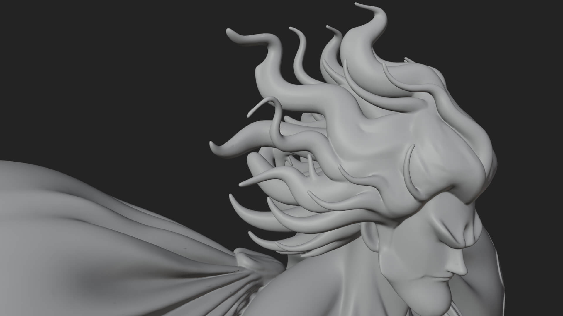 Wanderer with Sack Statue Design 2 3D Print Model 3D Model