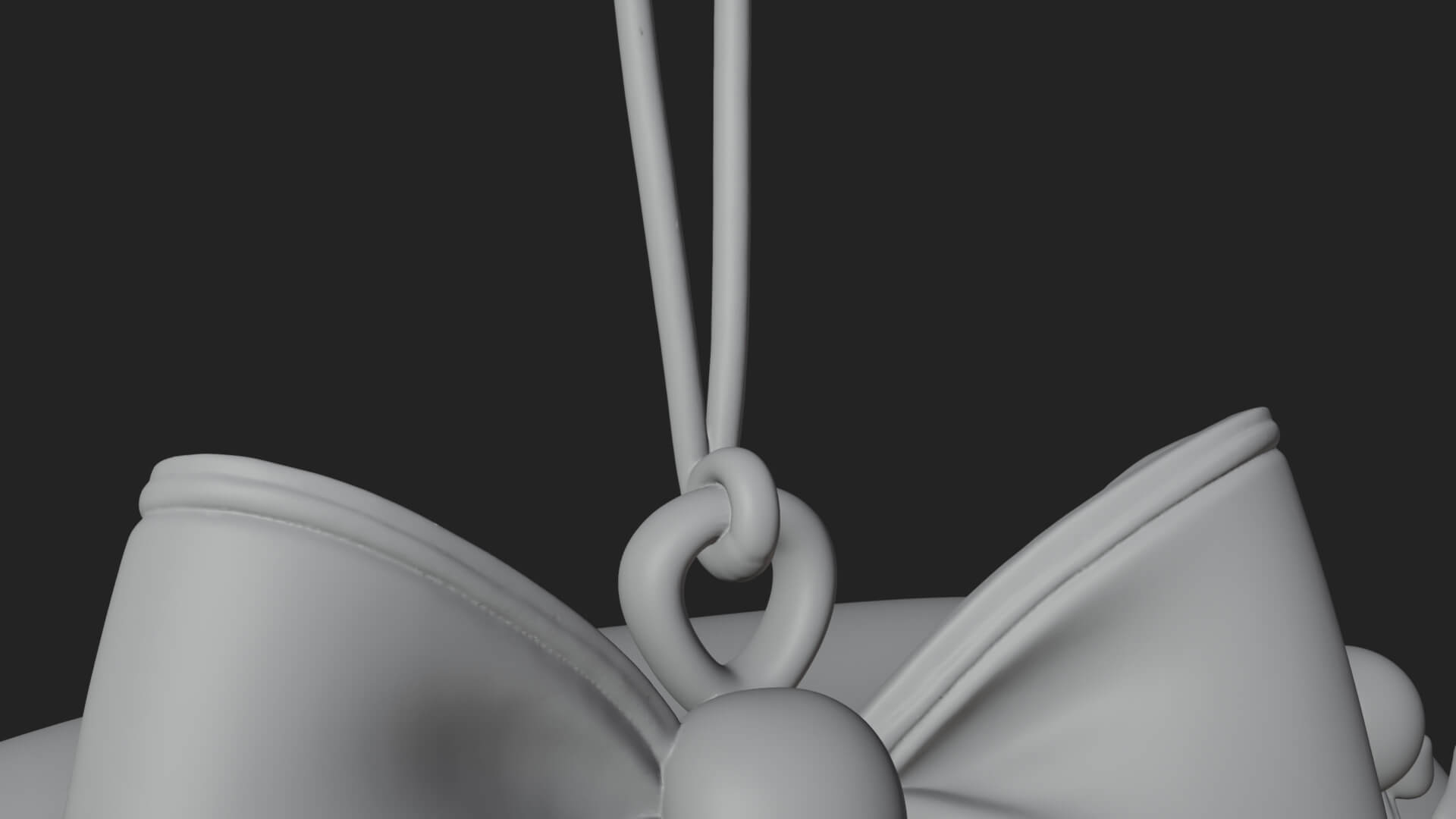 Wedding Rings Heart Wreath Ornament Design 1 3D Print 3D Model