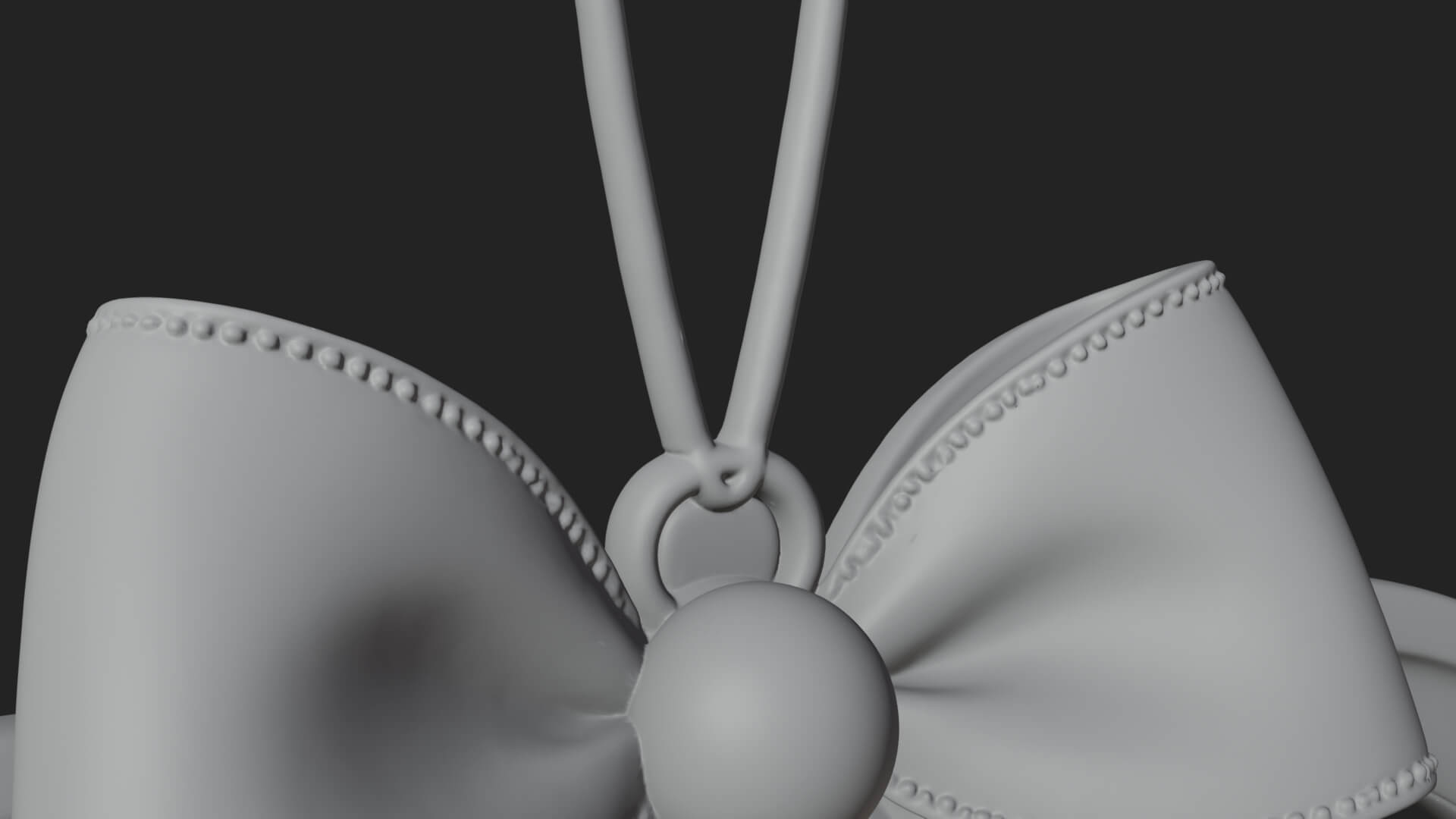 Wedding Rings Heart Wreath Ornament Design 2 3D Print 3D Model