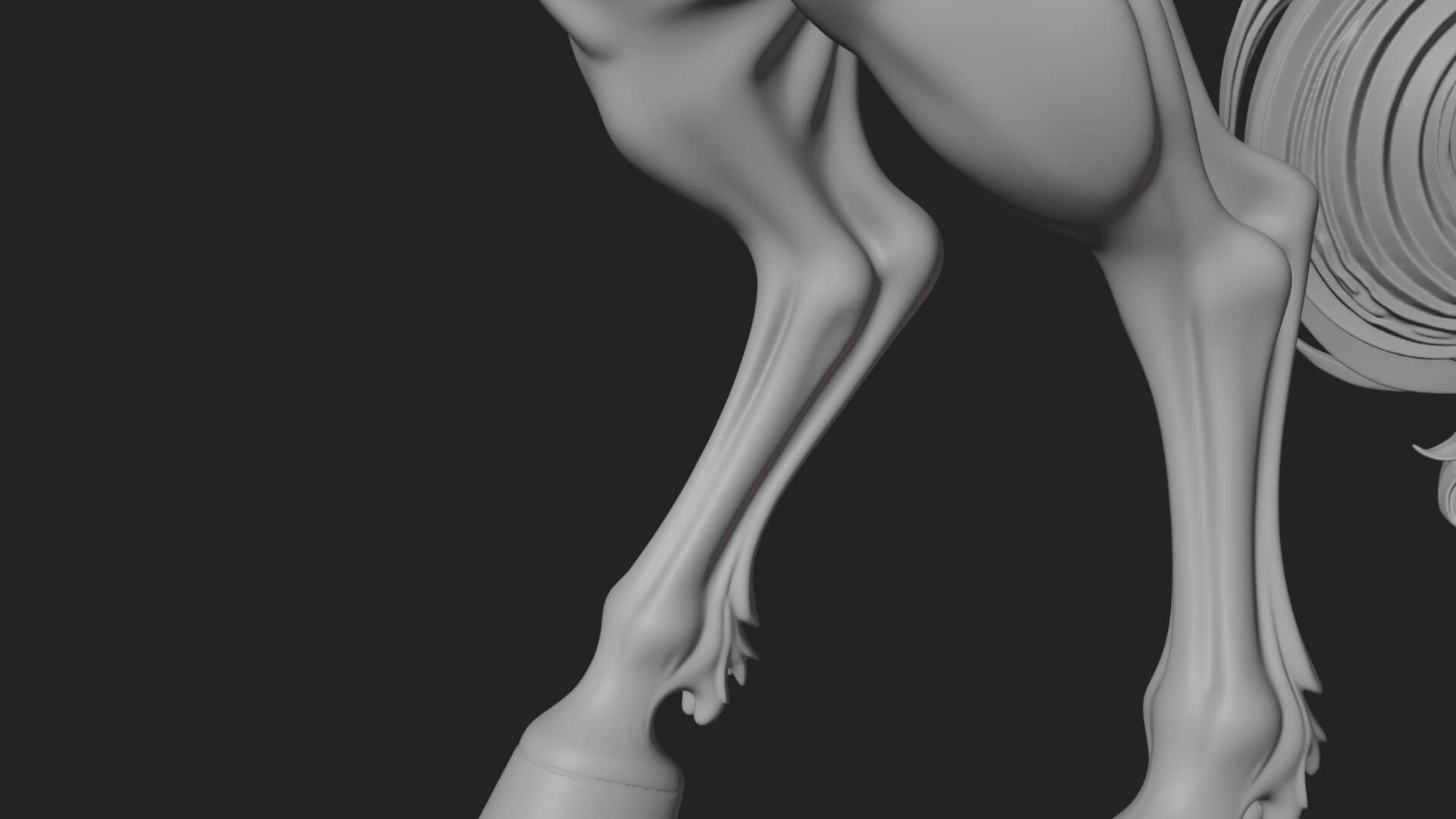 Wild Horse Statue Design 14 3D Print Model 3D Model