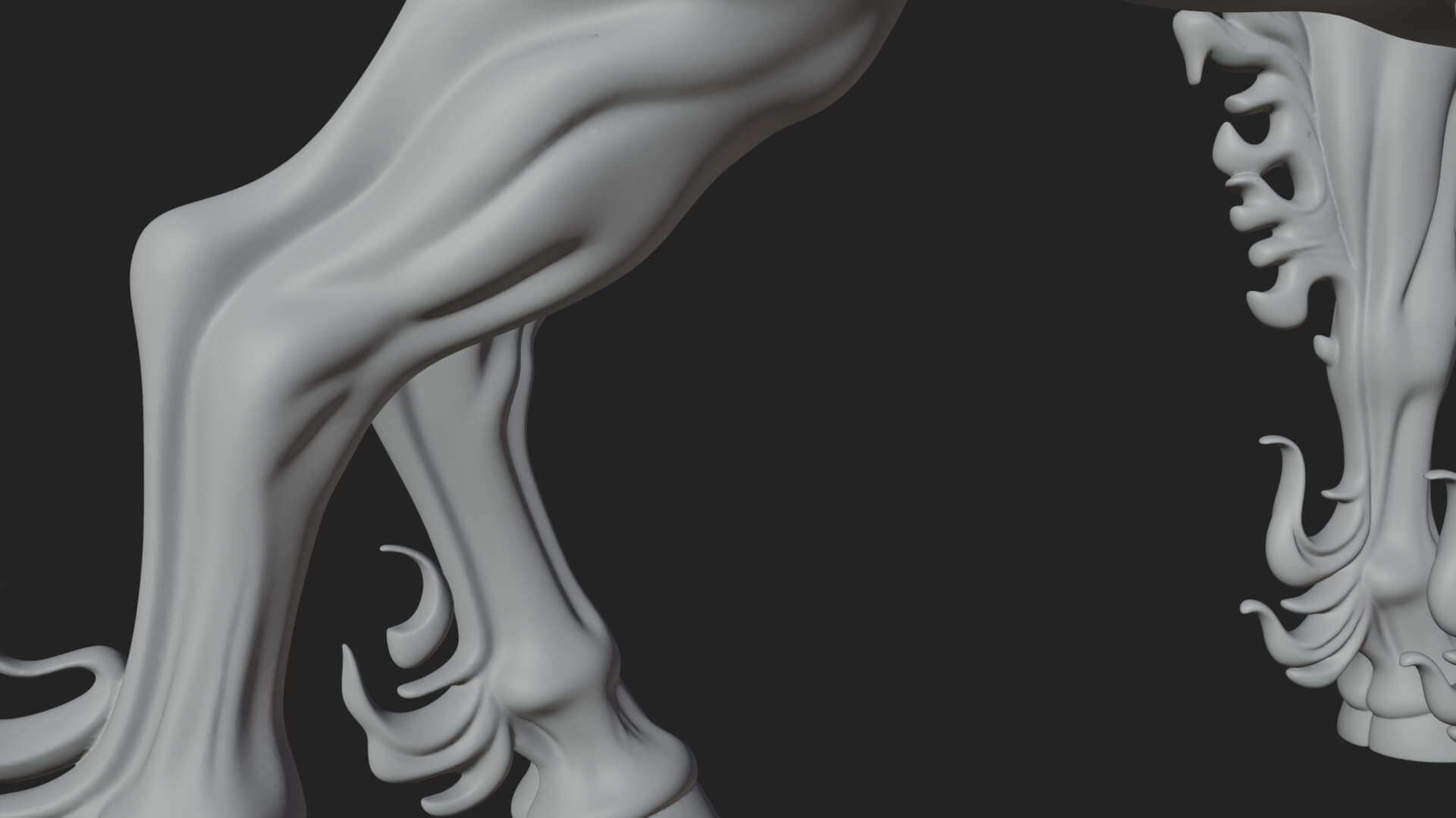 Wild Horse Statue Design 15 3D Print Model 3D Model