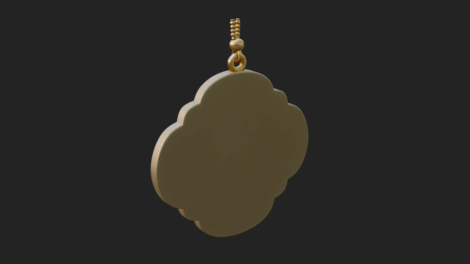Winged Angel Panel Ornament Design 2 3D Print Model 3D Model