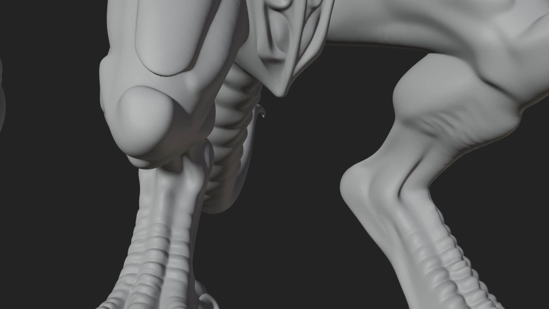 Winged Dragon Demon Statue Design 28 3D Print Model 3D Model