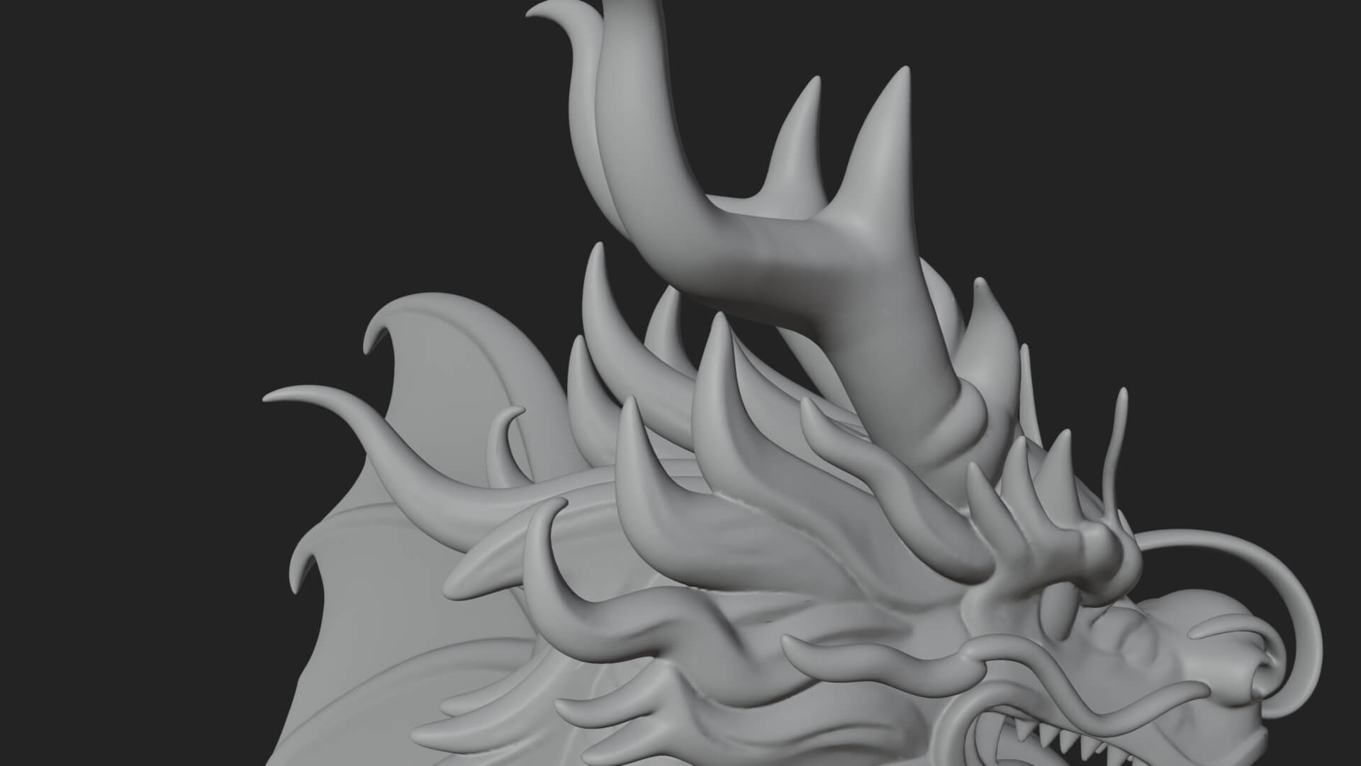 Winged Dragon Statue Design 26 3D Print Model 3D Model