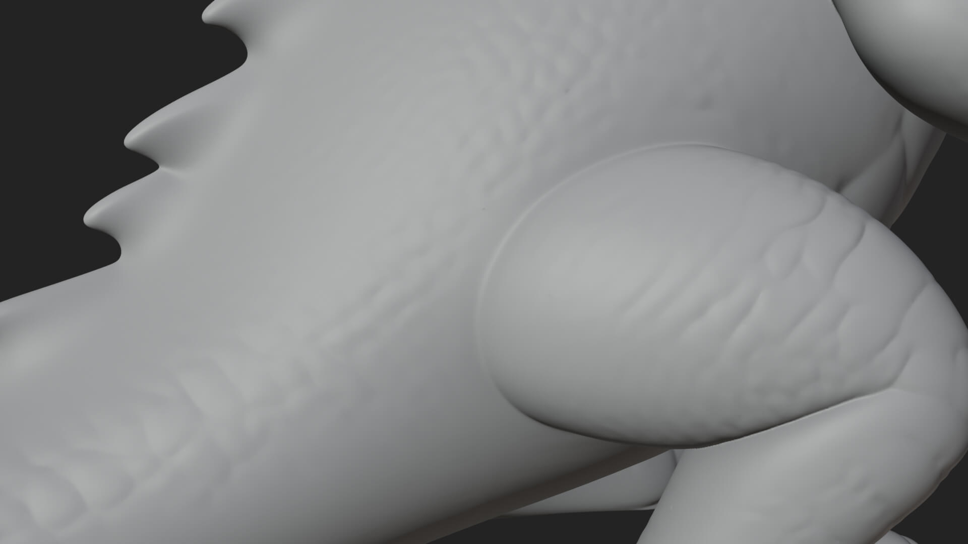 Winged Dragon Statue Design 31 3D Print Model 3D Model