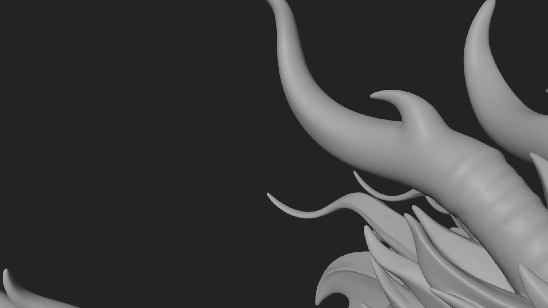 Winged Dragon Statue Design 38 3D Print Model 3D Model