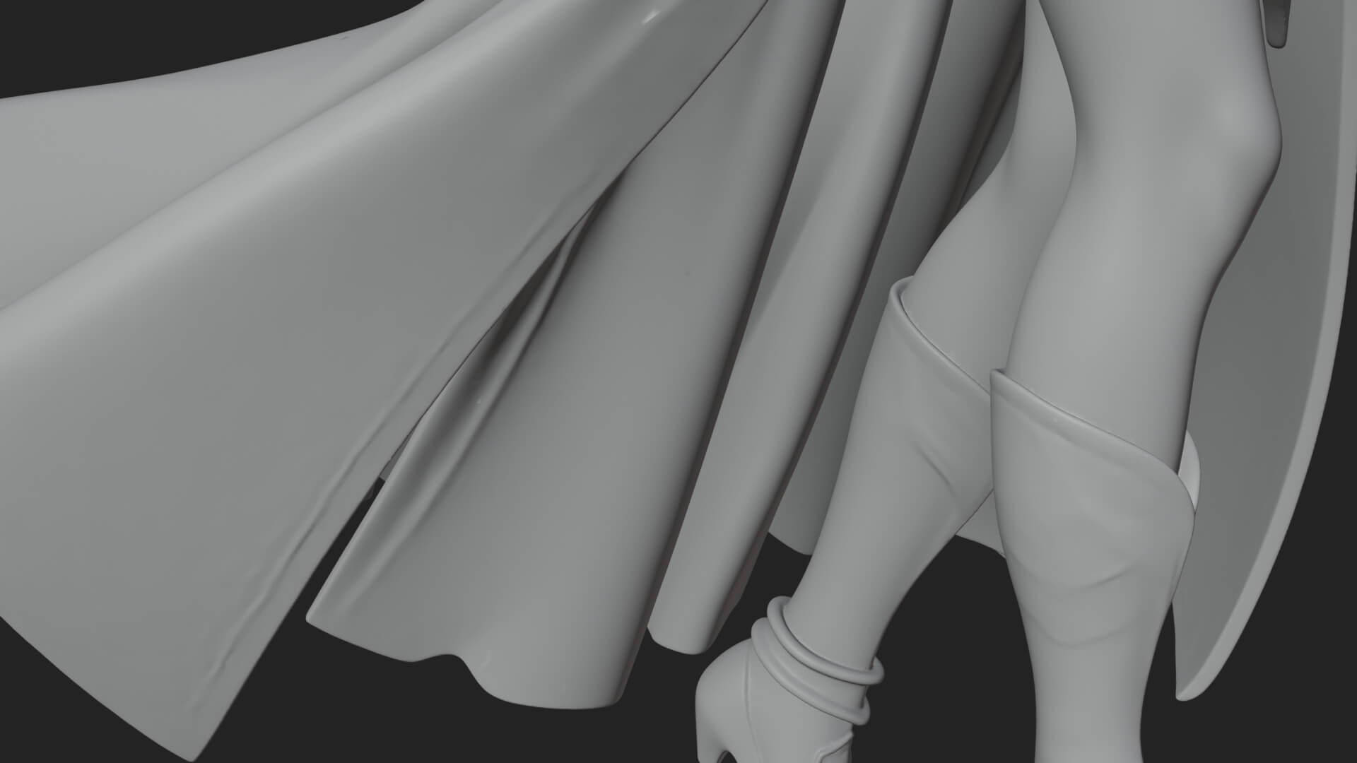 Witch Hat Sorcerer Statue Design 20 3D Print Model 3D Model