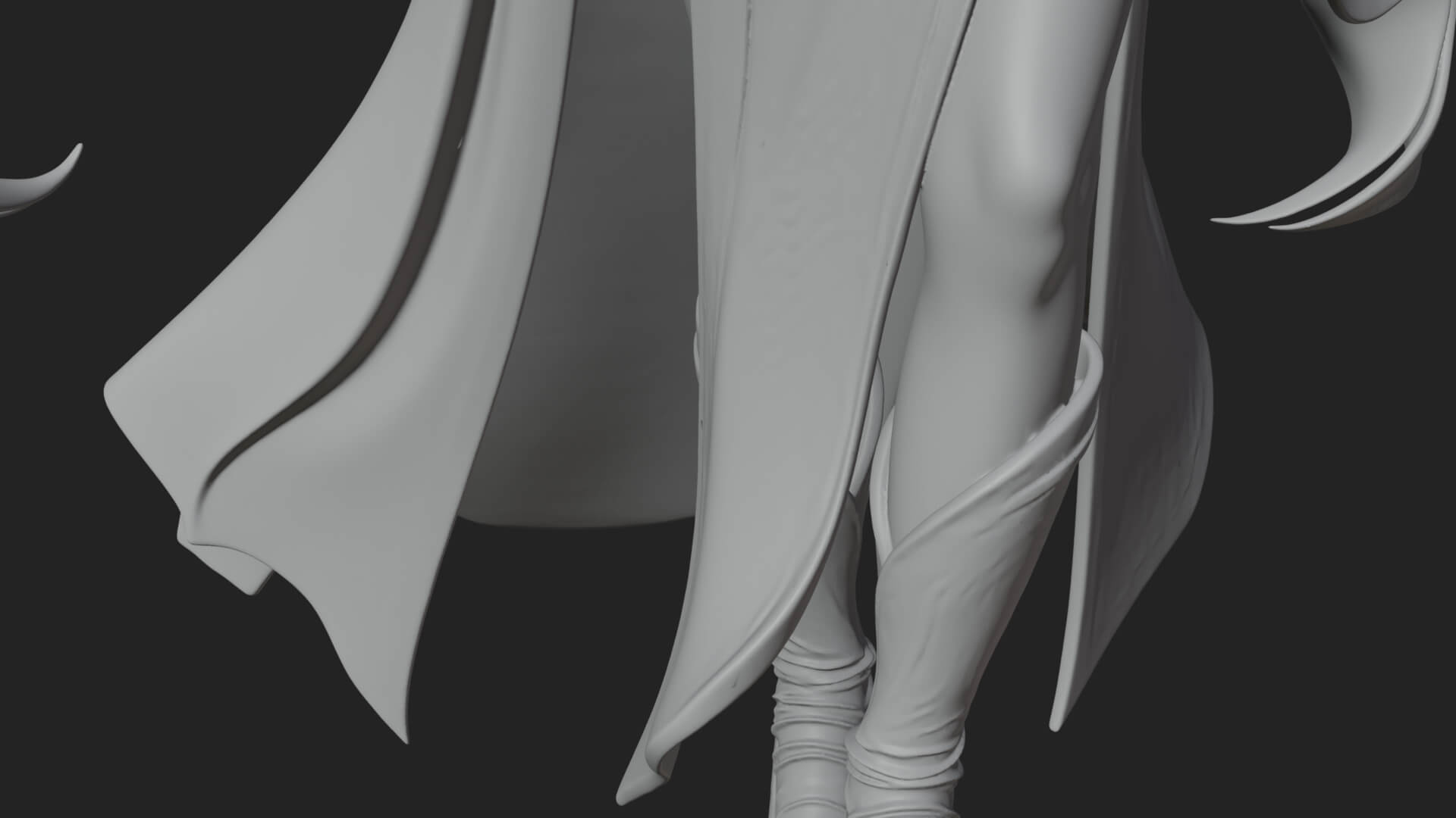 Witch Hat Sorcerer Statue Design 27 3D Print Model 3D Model