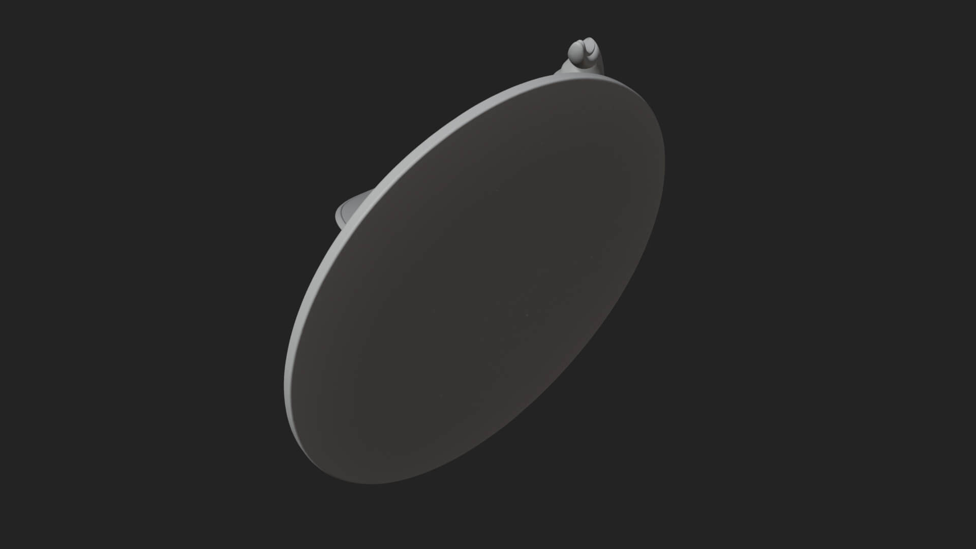 Wizard Hat Oval Relief Plaque Design 1 3D Print Model 3D Model