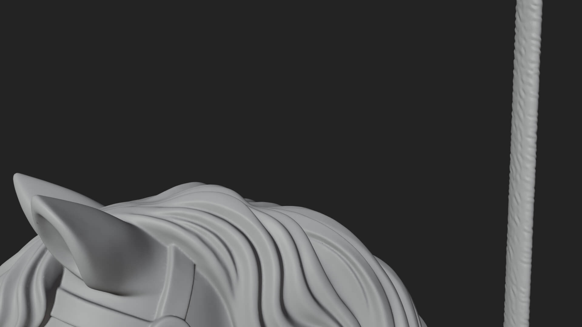 Wooden Rocking Horse Model Design 1 3D Print Model 3D Model