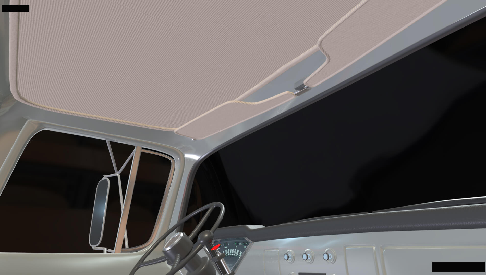 1958 Viking 50 Carcarrier Animated Platform 3D Model