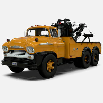 1958 Viking 50 Tandem Axle Wrecker Truck Holmes 850