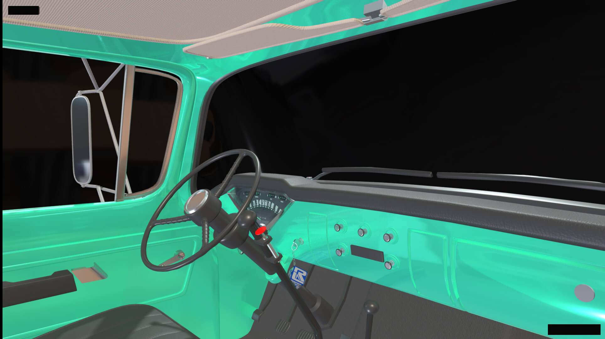 1958 Viking 50 Wrecker Tow Truck 3D Model