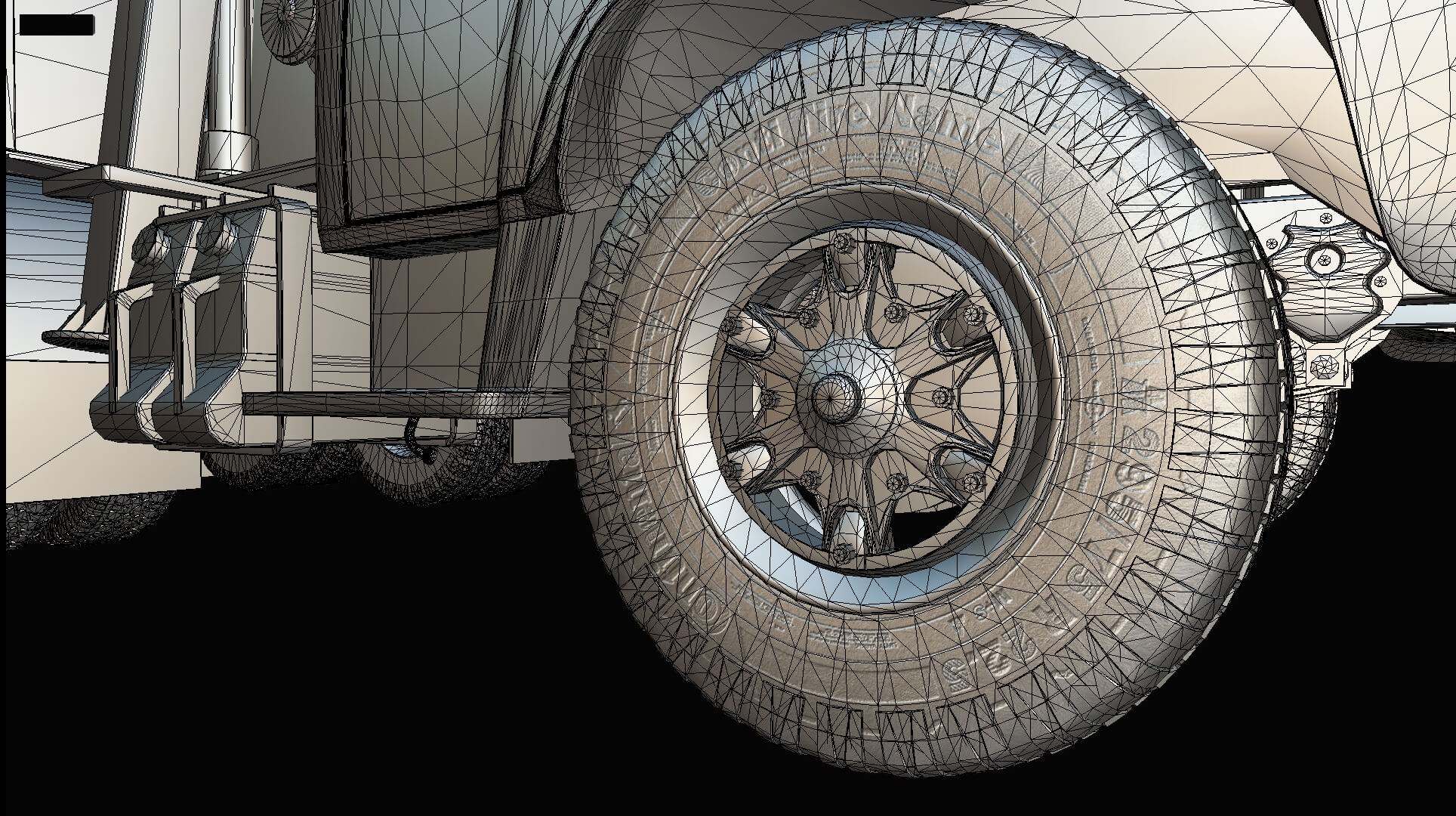 1958 Viking 50 Wrecker Tow Truck 3D Model