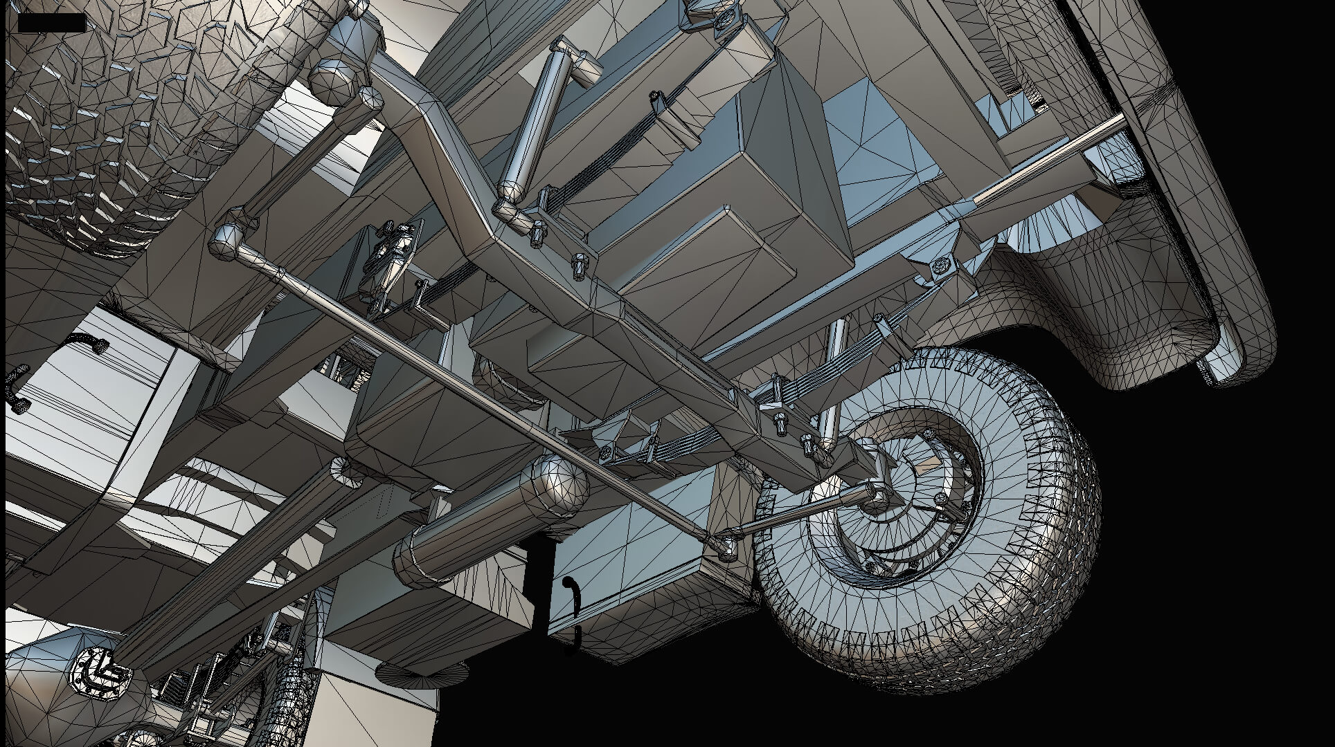 1958 Viking 50 Wrecker Tow Truck 3D Model