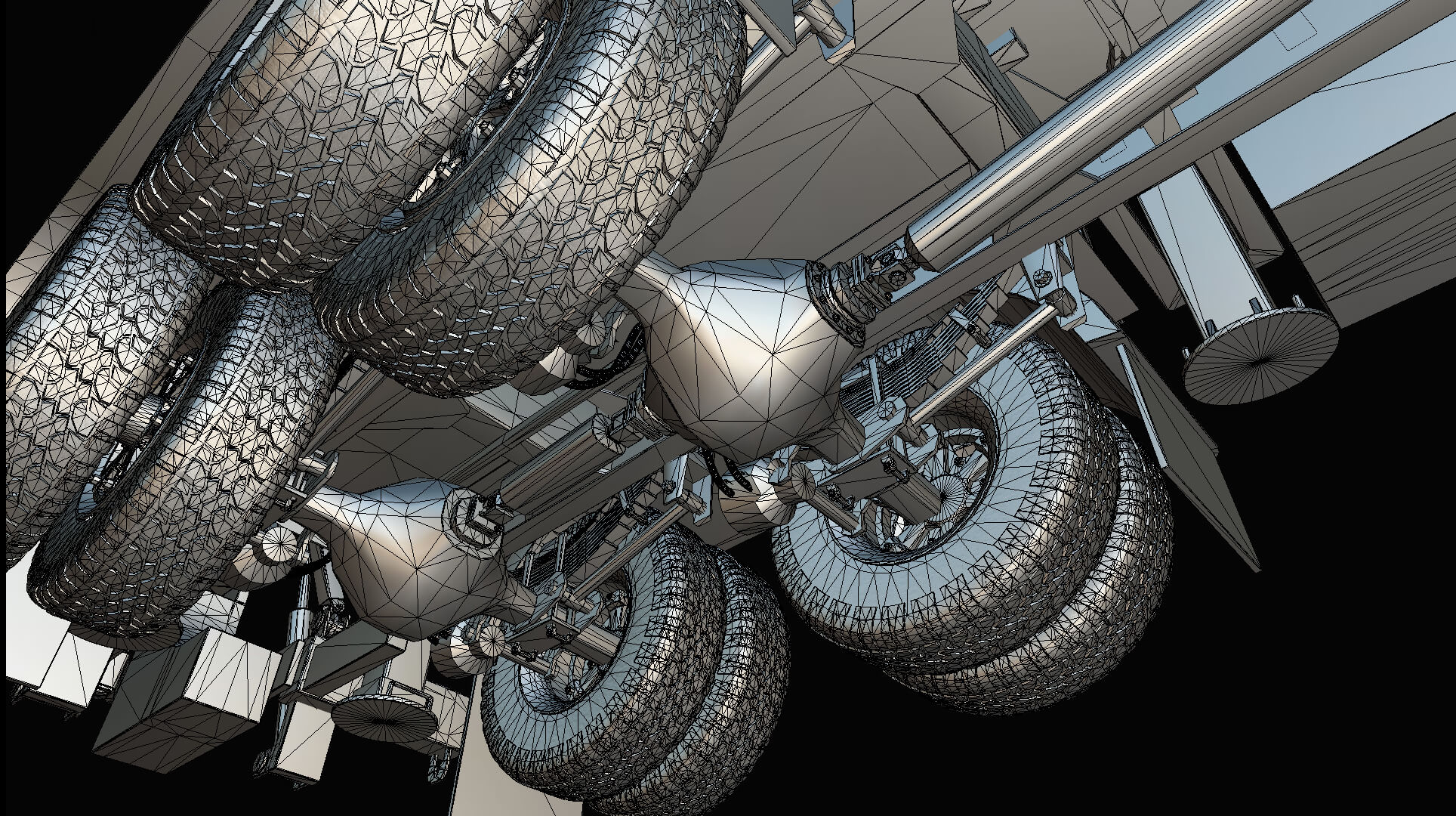 1958 Viking 50 Wrecker Tow Truck 3D Model