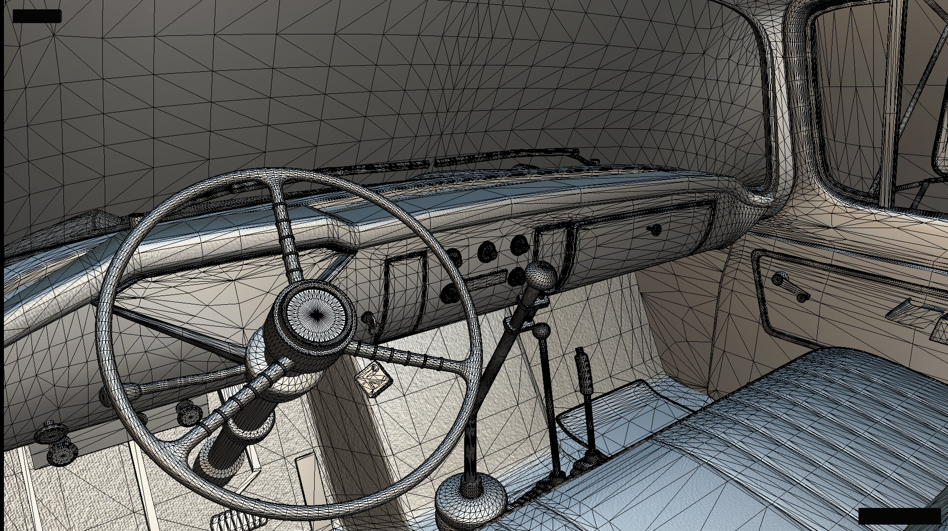 1958 Viking 50 Wrecker Tow Truck 3D Model