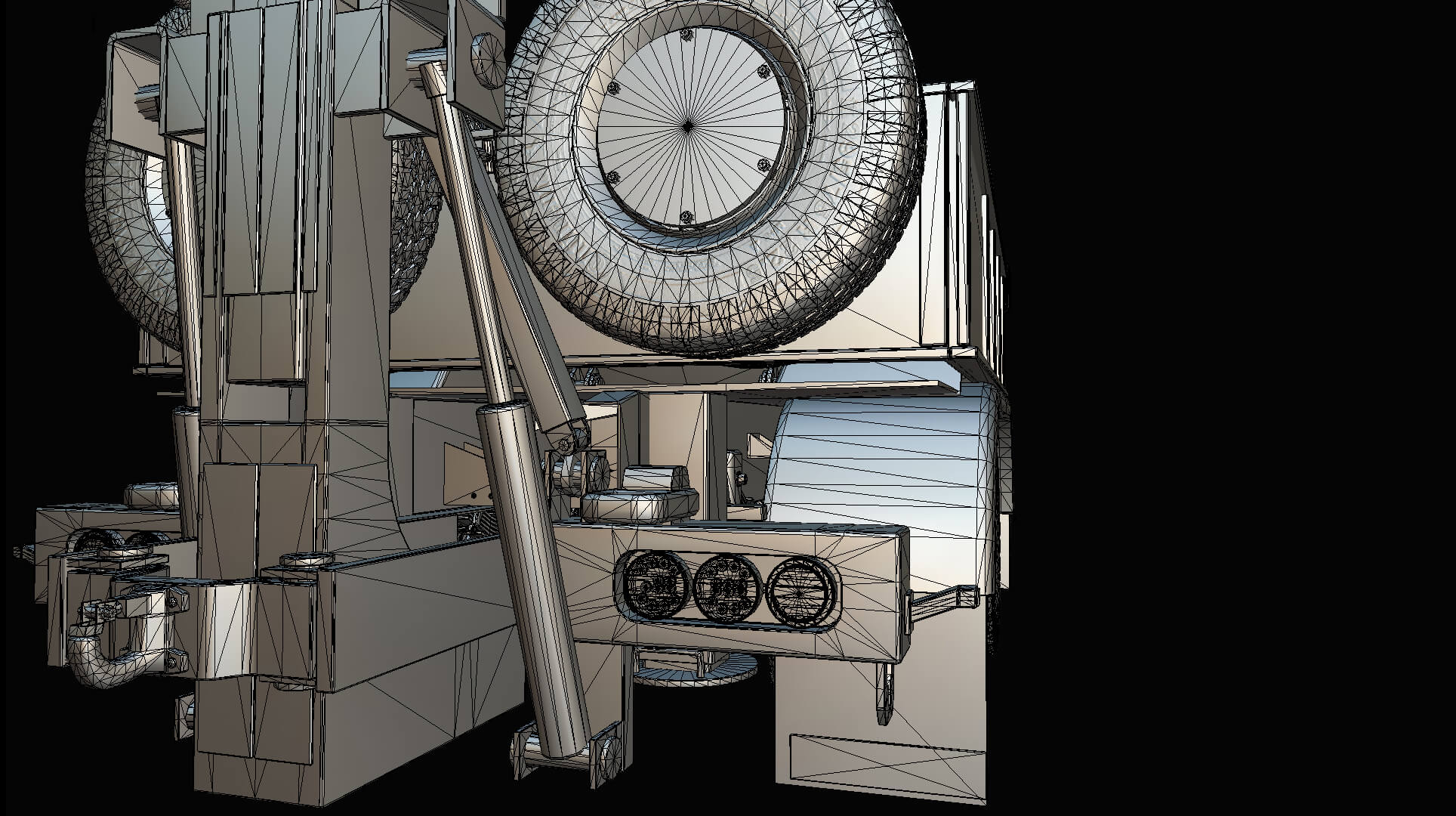 1958 Viking 50 Wrecker Tow Truck 3D Model