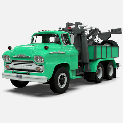 1958 Viking 50 Wrecker Tow Truck