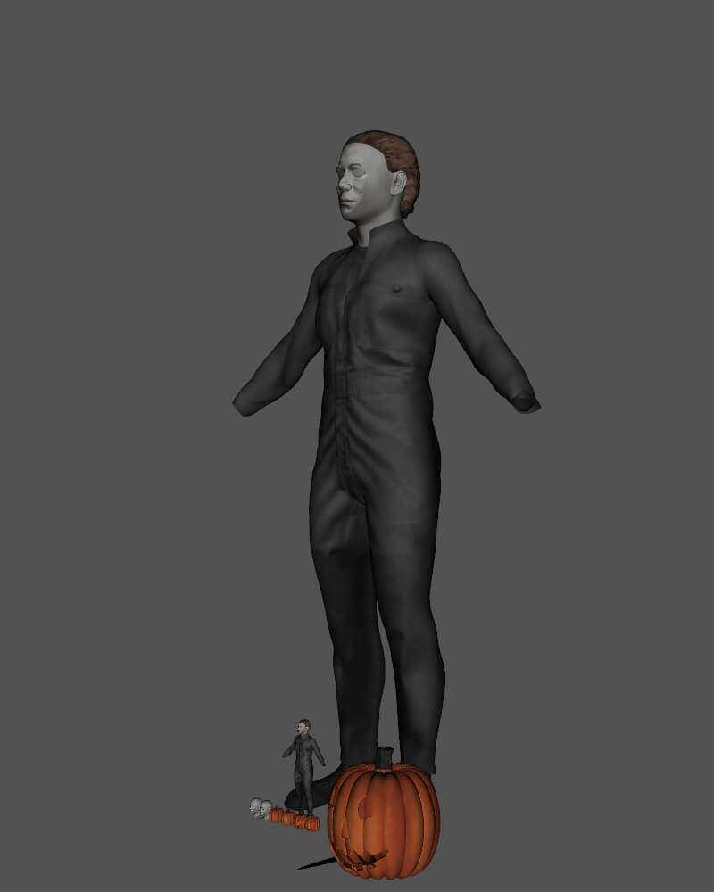 Halloween Michael Myers Wearable 3D Model