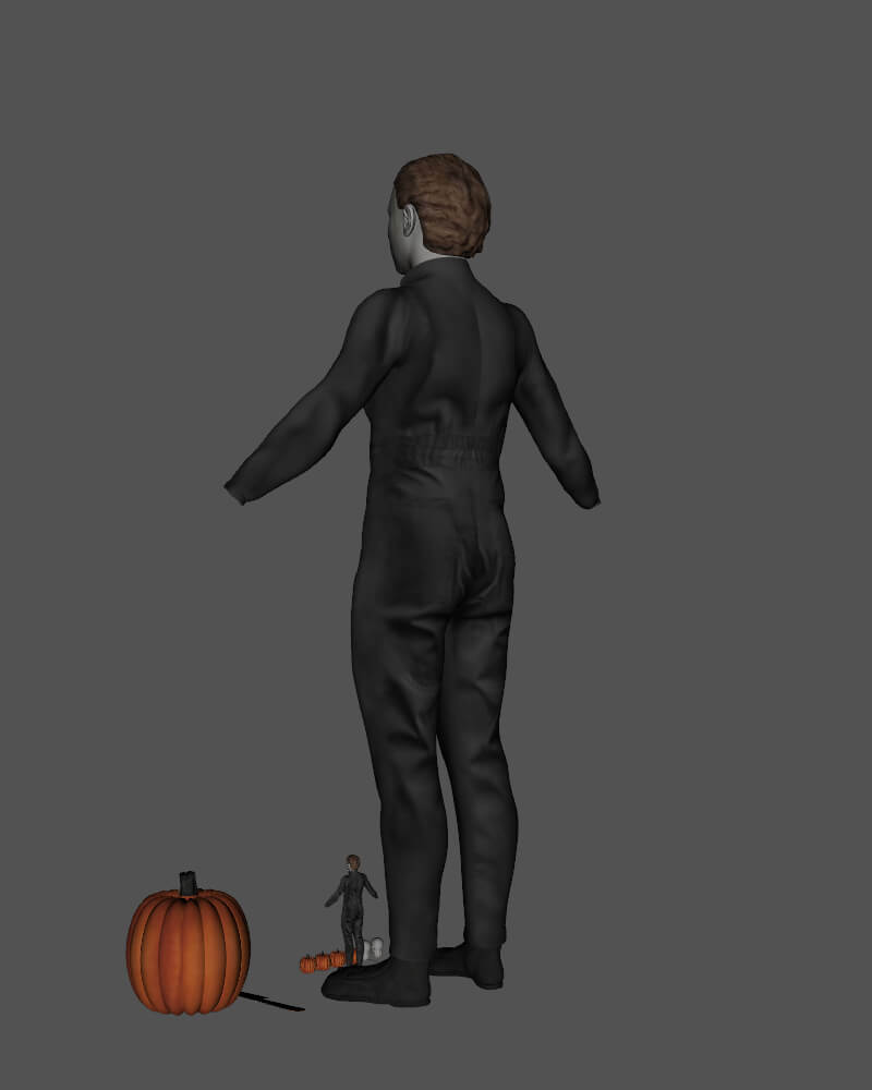 Halloween Michael Myers Wearable 3D Model