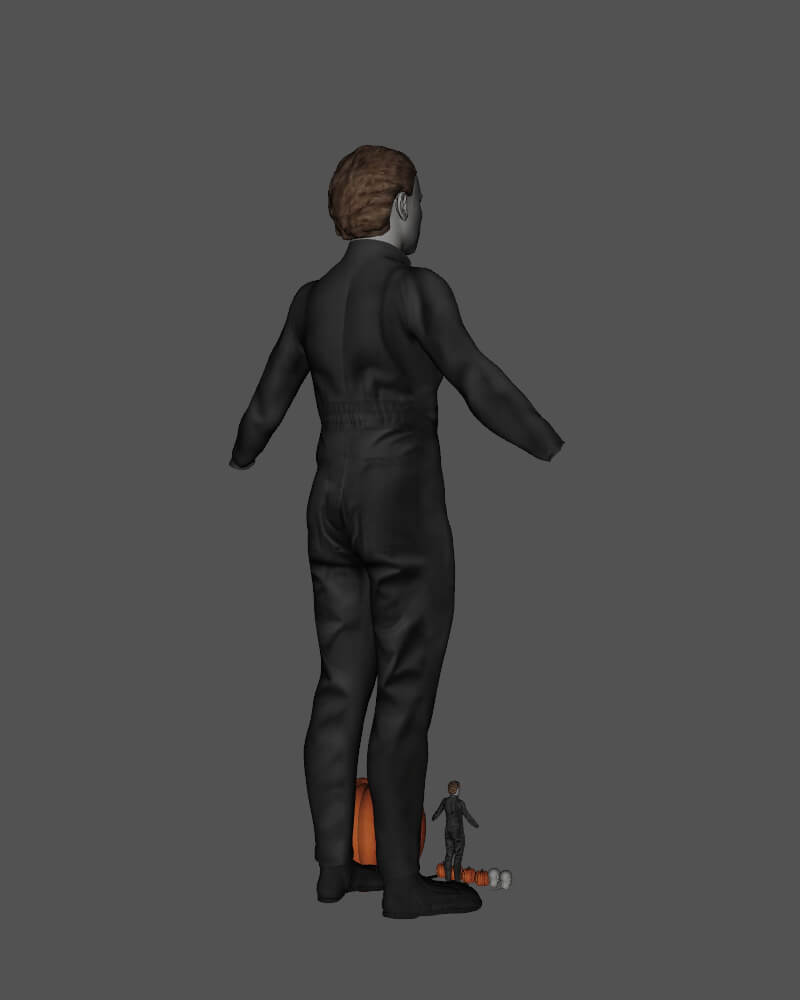 Halloween Michael Myers Wearable 3D Model