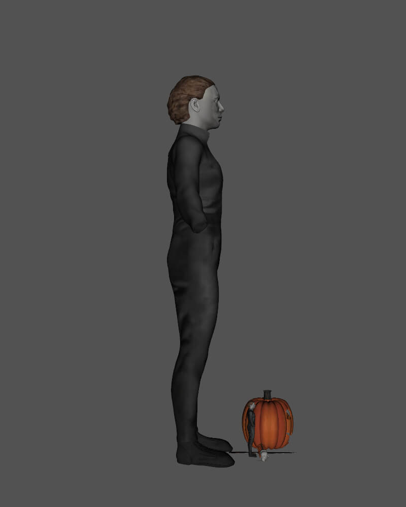 Halloween Michael Myers Wearable 3D Model