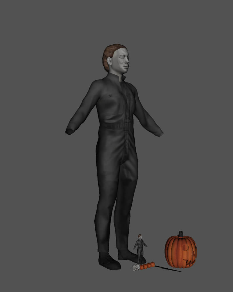 Halloween Michael Myers Wearable 3D Model