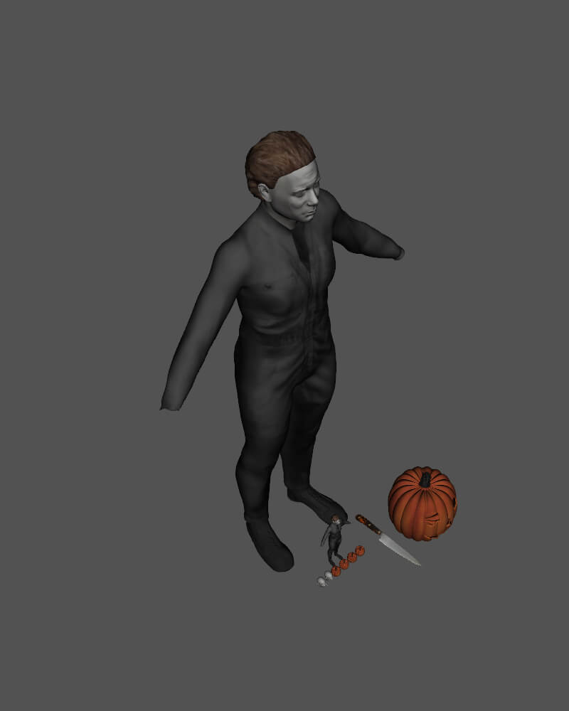 Halloween Michael Myers Wearable 3D Model