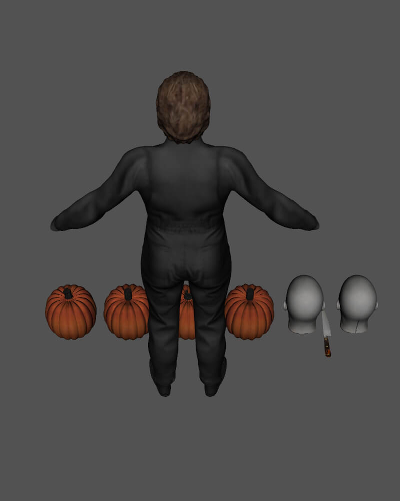 Halloween Michael Myers Wearable 3D Model
