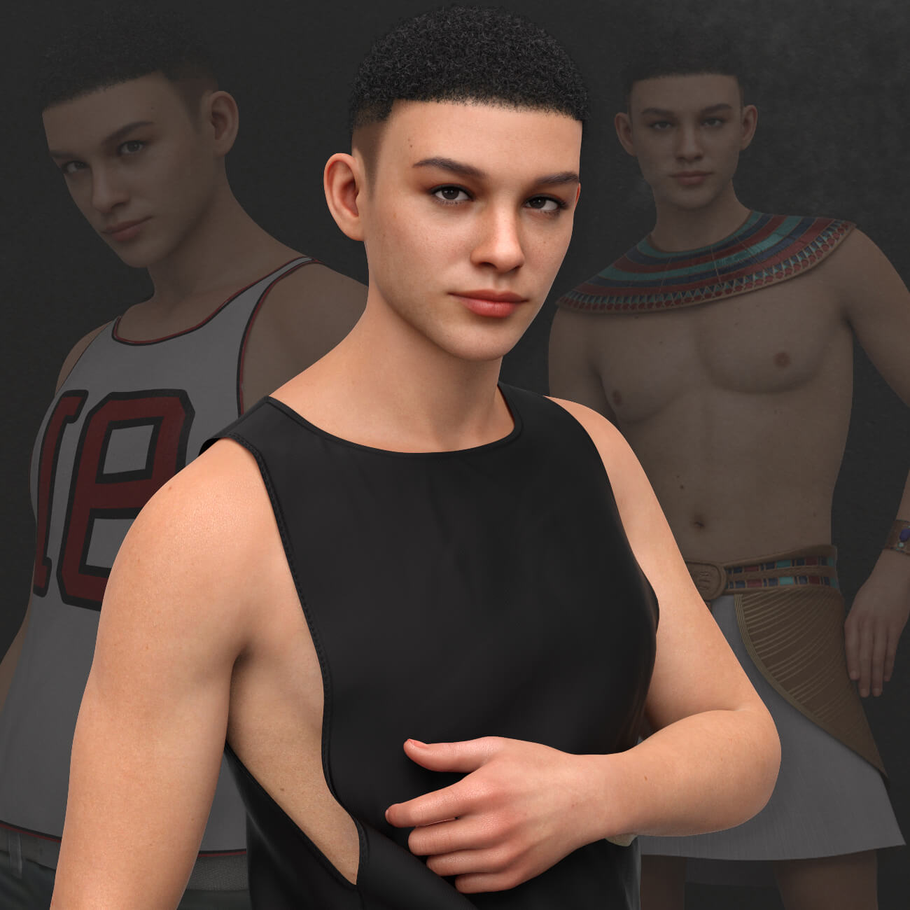 AT Kylian for Genesis 9 Daz Content