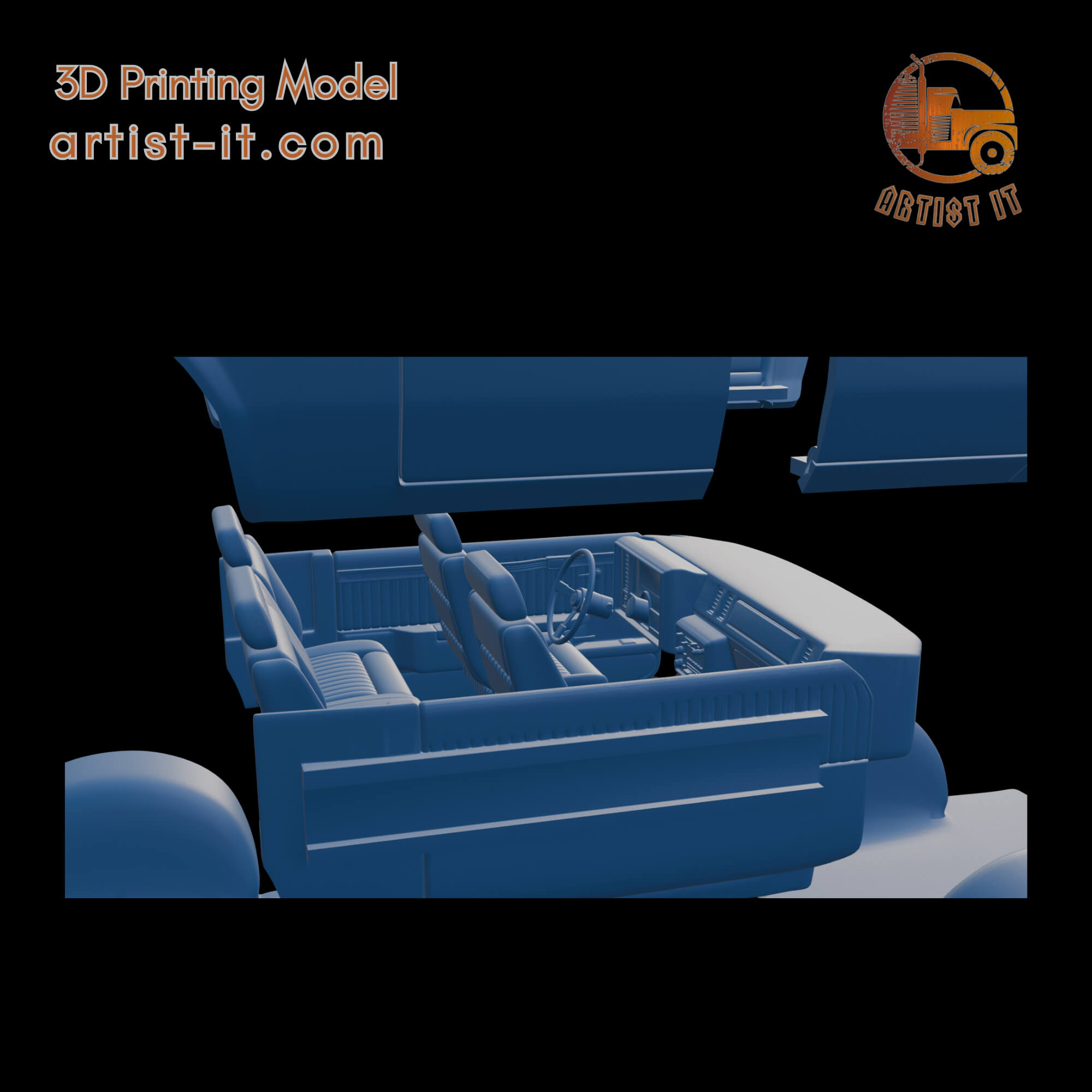 Buick Regal GNX 1987 3D Print Model 3D Model