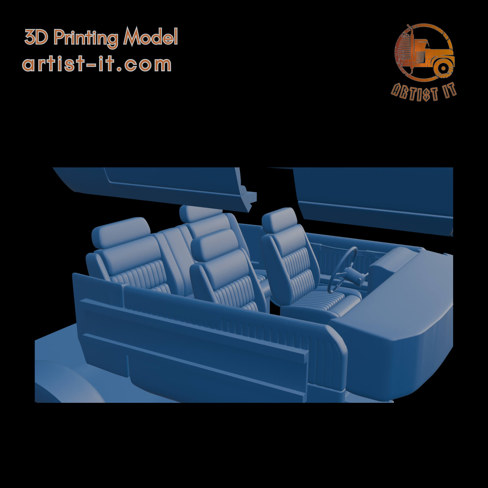 Buick Regal GNX 1987 3D Print Model 3D Model