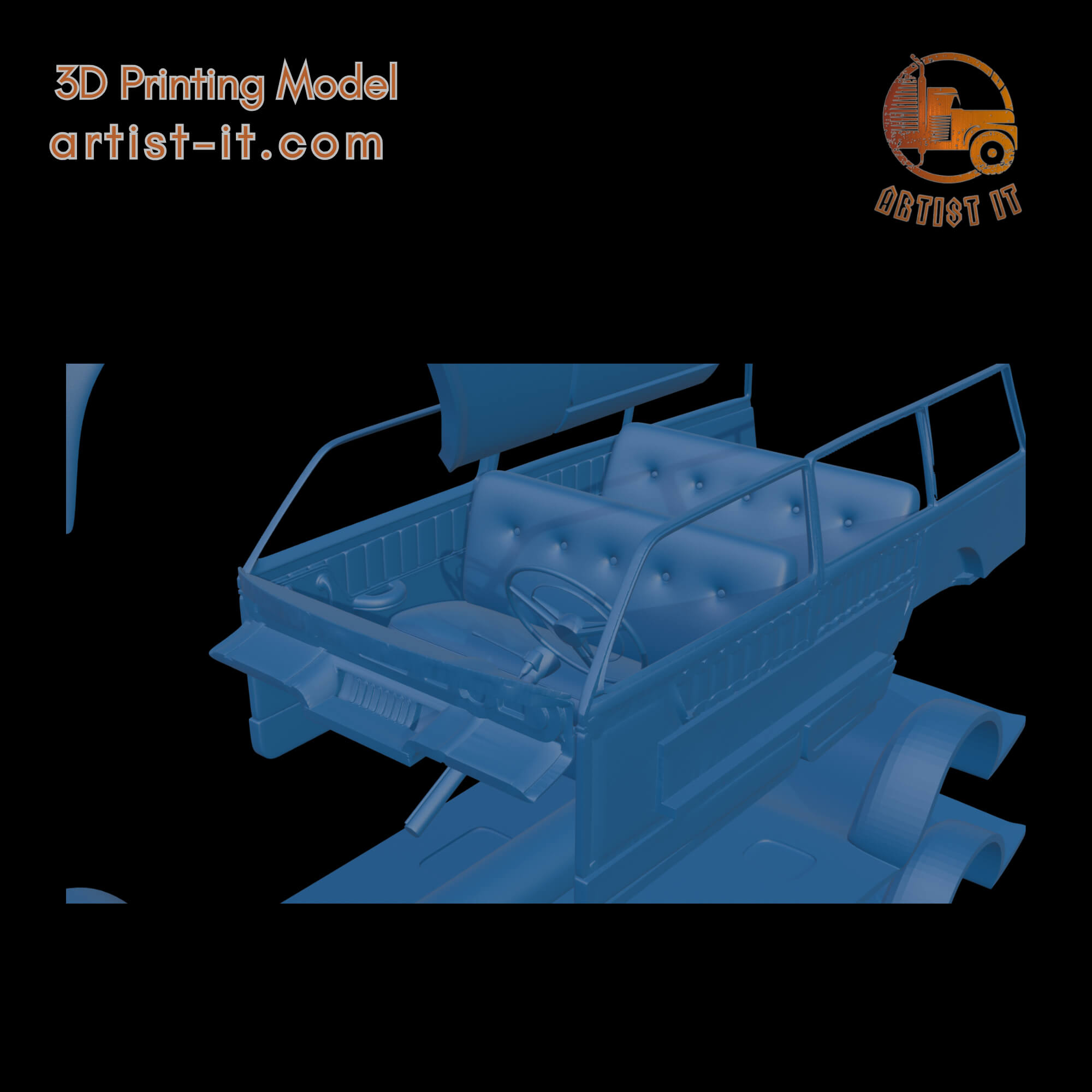 Dodge Coronet 1954 Wagon 3D Print Model 3D Model