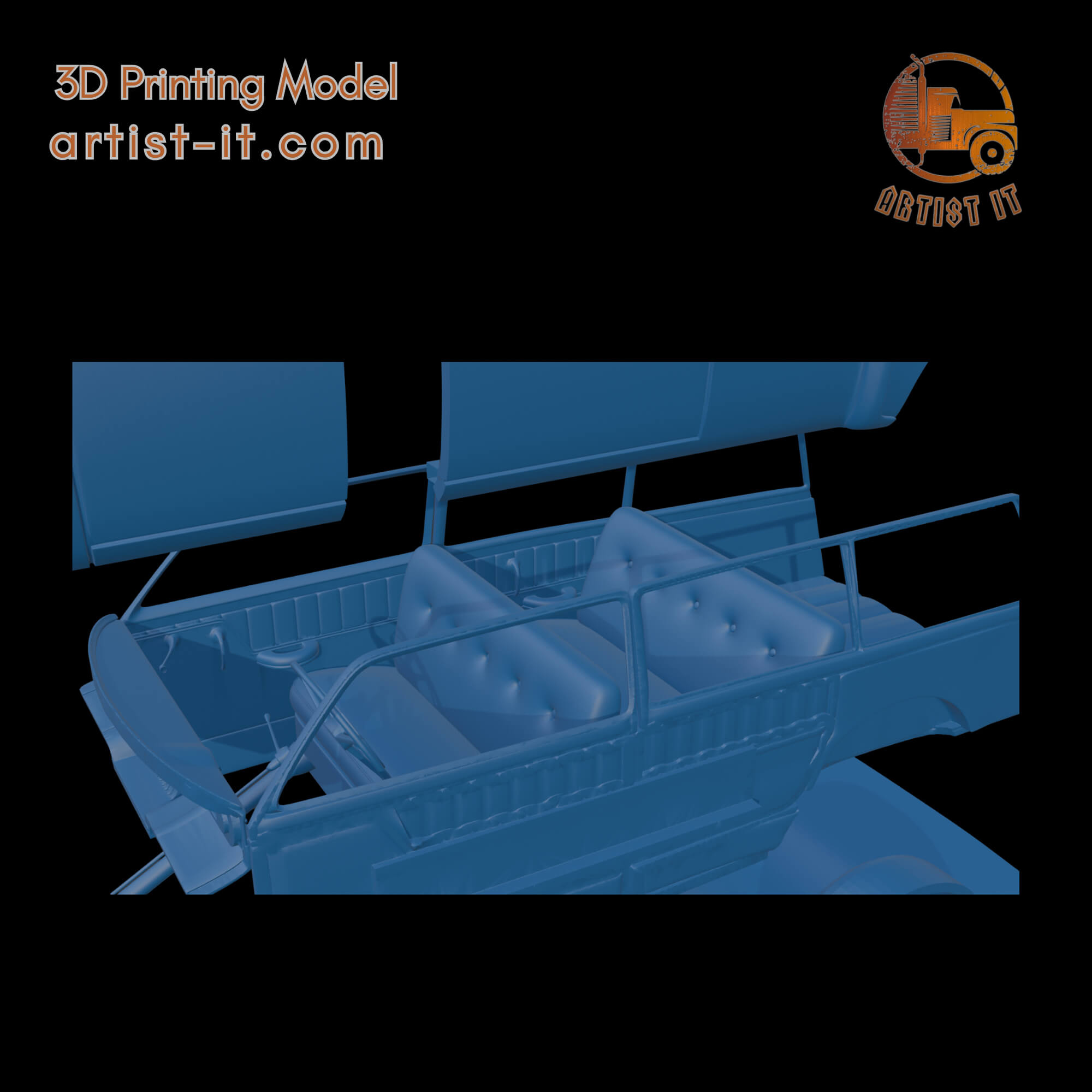 Dodge Coronet 1954 Wagon 3D Print Model 3D Model