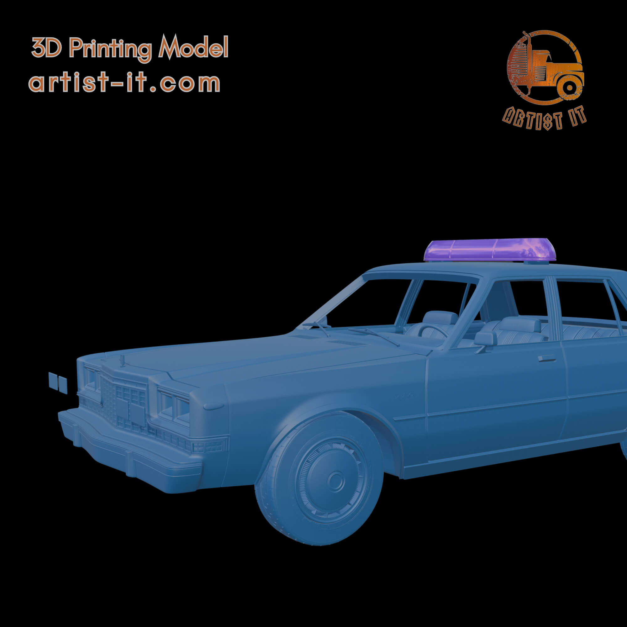 &rlm&rlmDodge DIPLOMAT TAXI 1980 3D PRINT MODEL 3D Model
