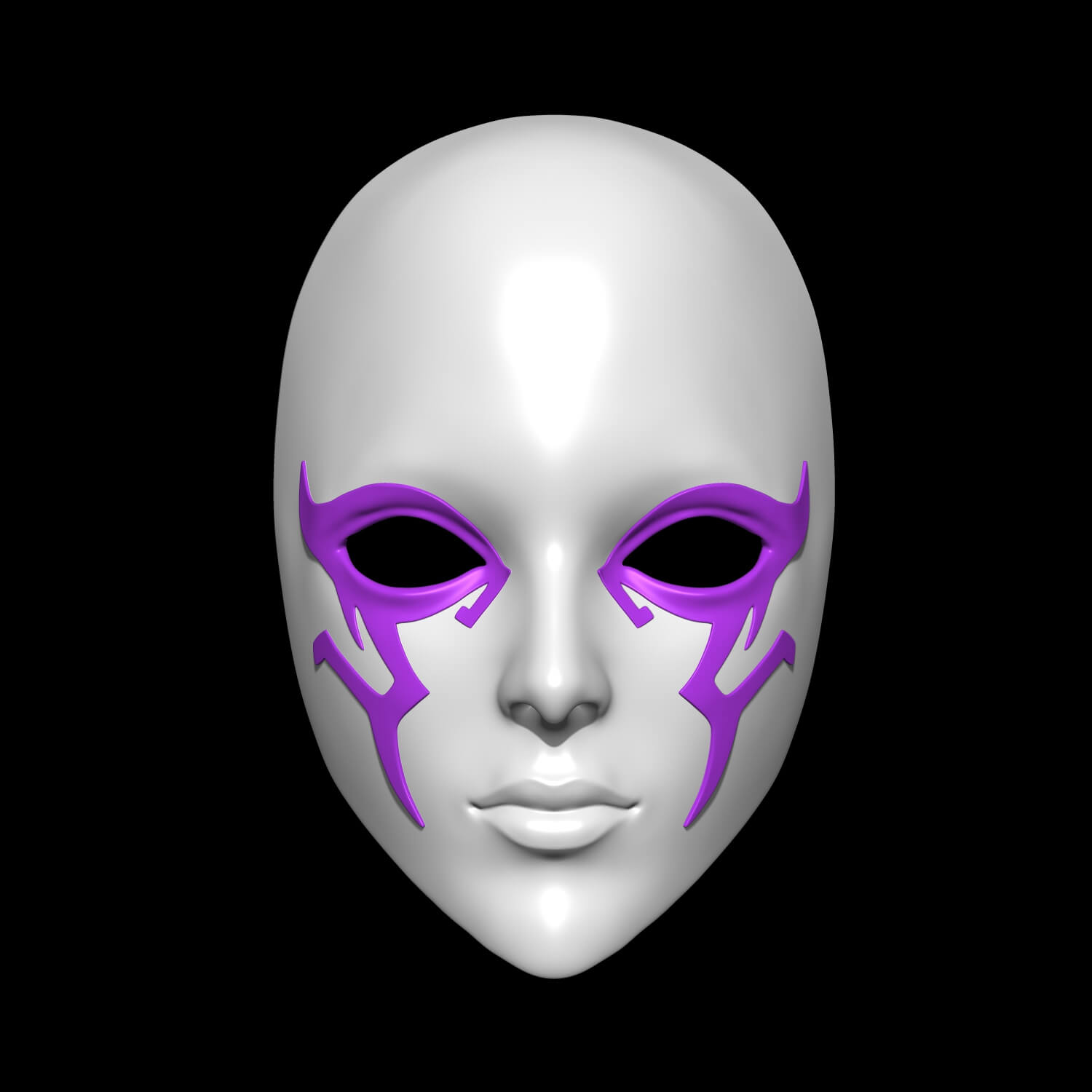 Abyss Razor Mask 3D Model