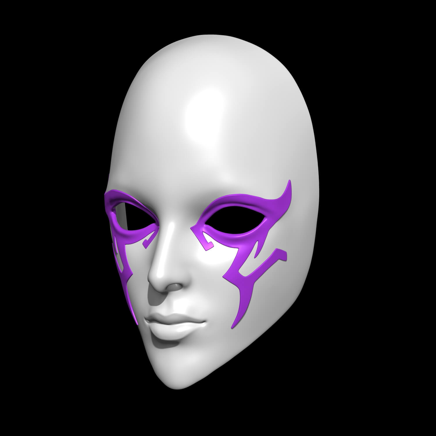 Abyss Razor Mask 3D Model
