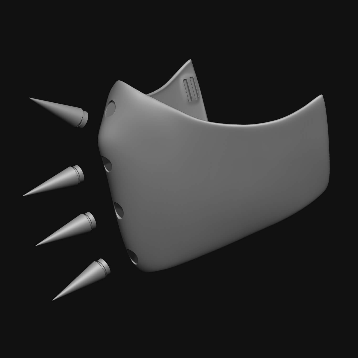 As Nodt Mask 3D Model
